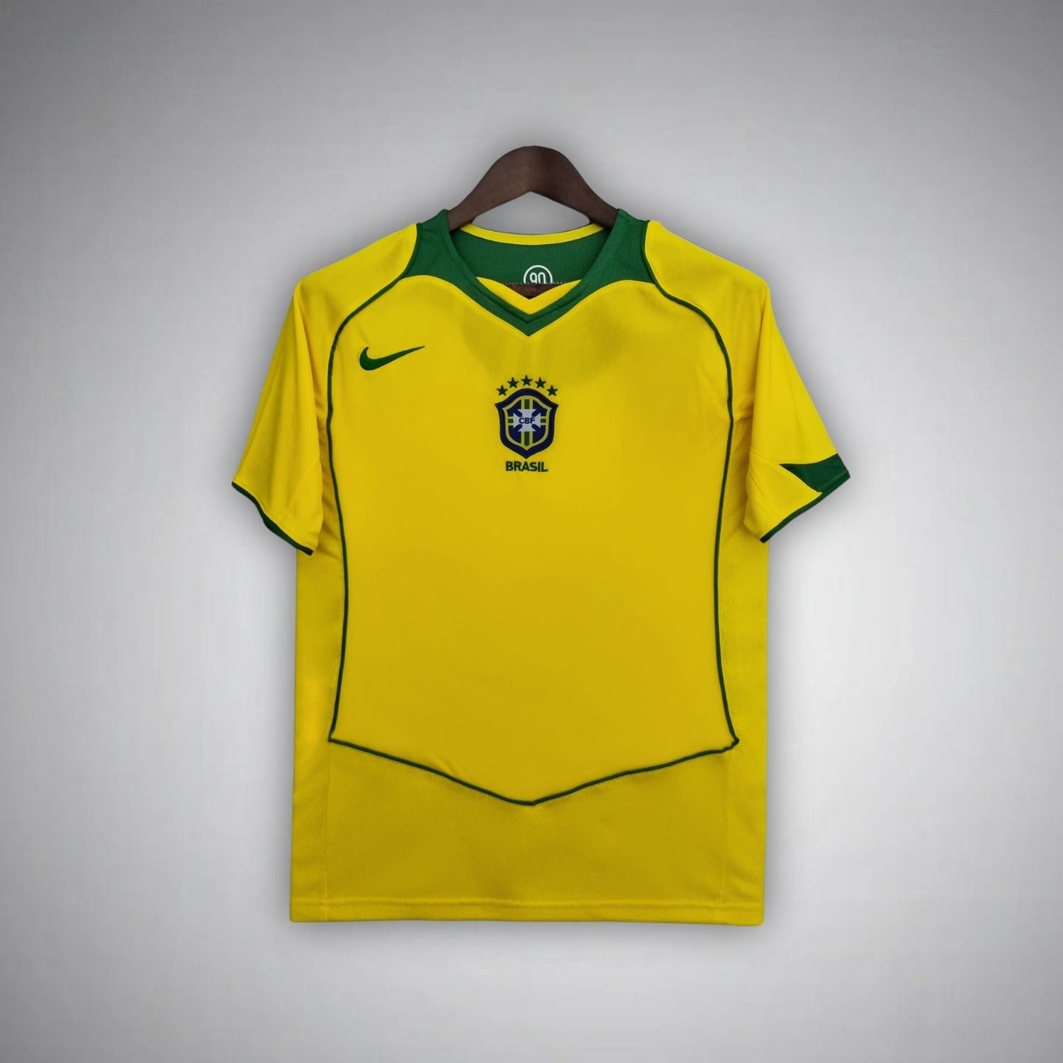 Brazilië - Retro Thuisshirt 2004