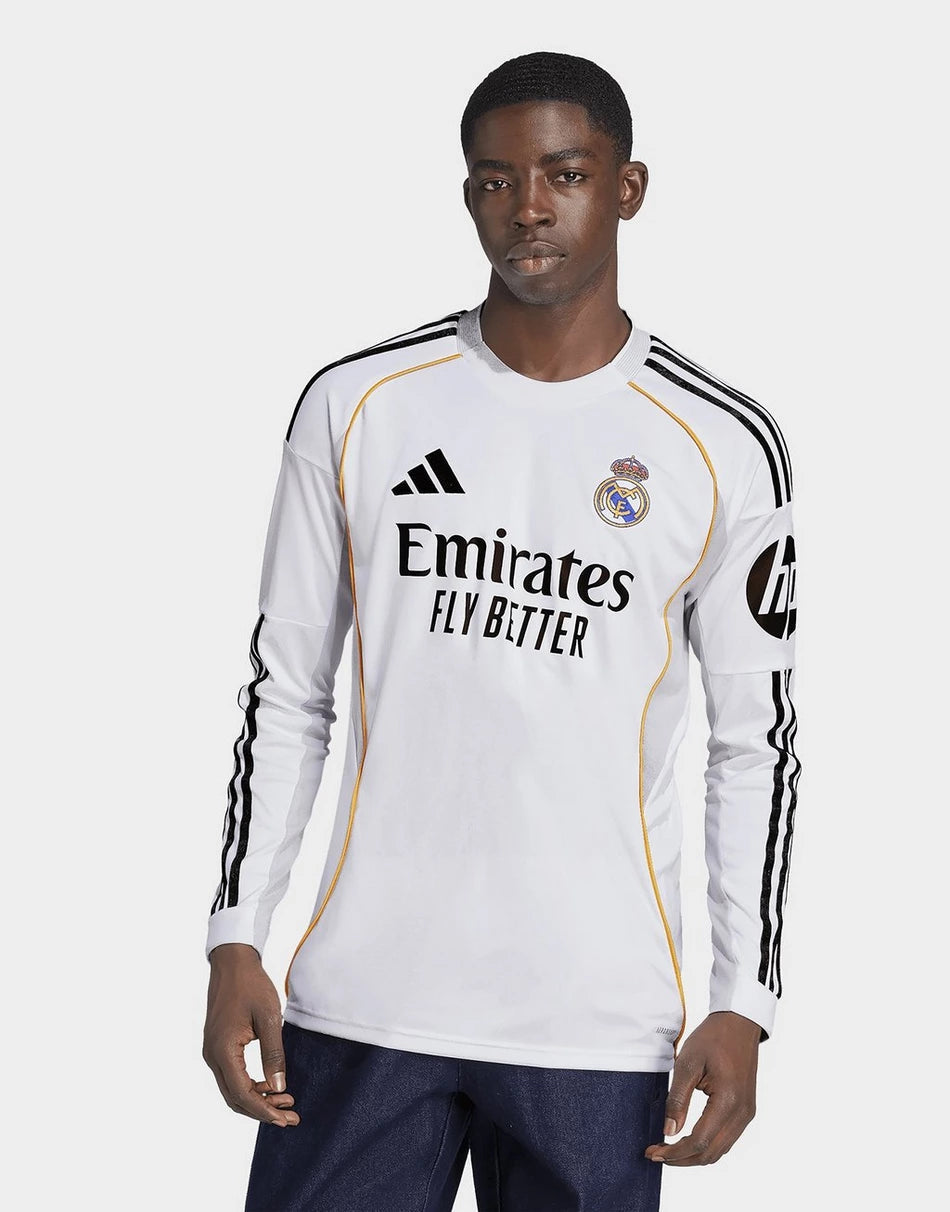 Real Madrid CF - Thuisshirt 25/26 Longsleeve